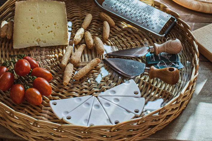 cuchillo de parmesano